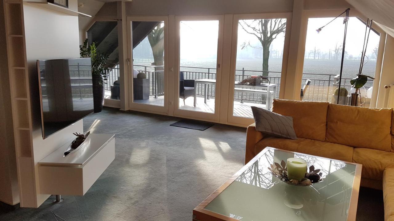 Grosse Ferienwohnung, Auf Bauernhof Mit Ponys Und Pferden, Laendlich Und Ruhig, Naehe Duemmer See Holdorf المظهر الخارجي الصورة