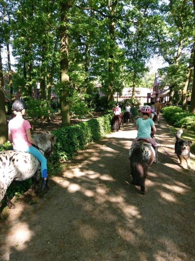 Grosse Ferienwohnung, Auf Bauernhof Mit Ponys Und Pferden, Laendlich Und Ruhig, Naehe Duemmer See Holdorf المظهر الخارجي الصورة
